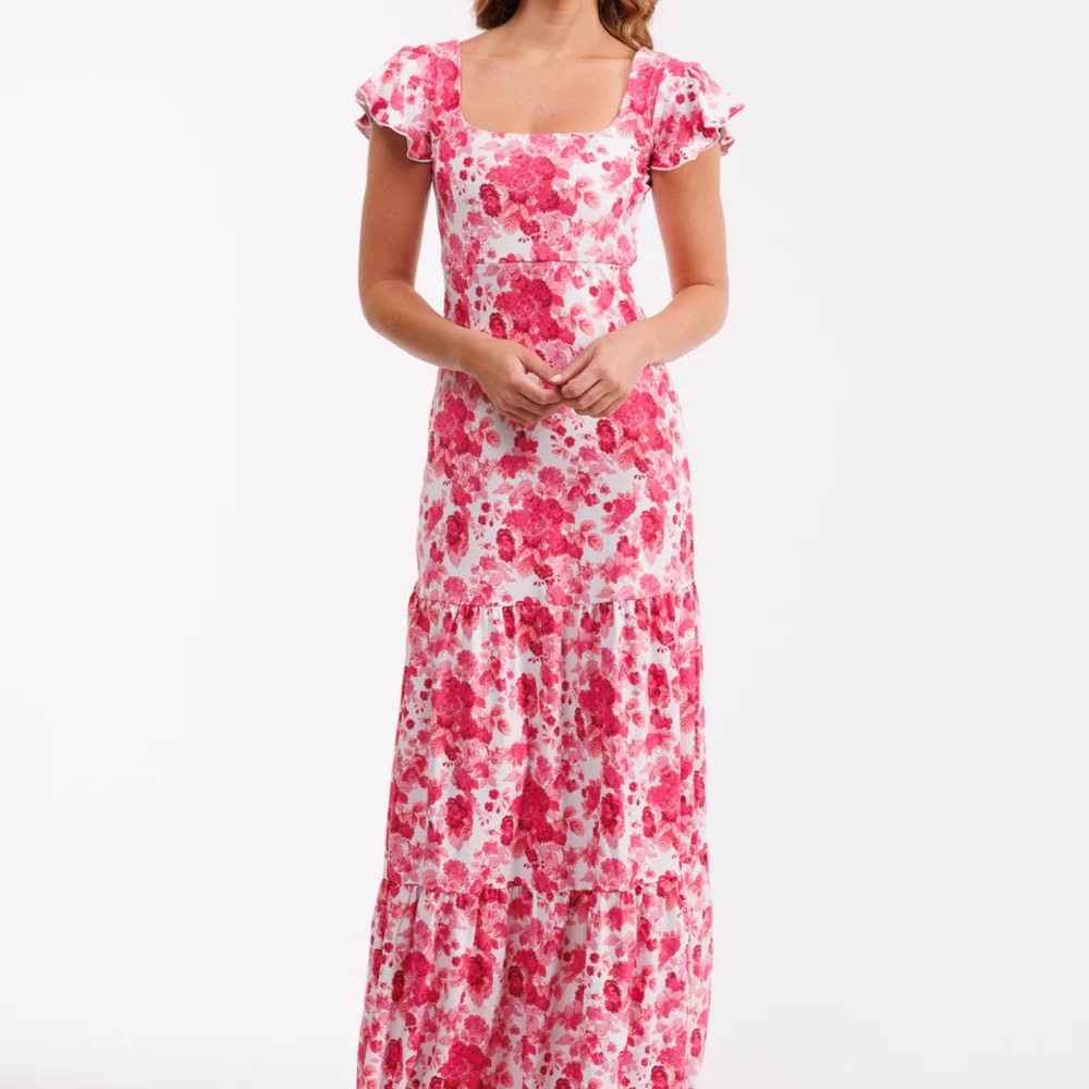 Isabella - Raspberry Chateau Dress